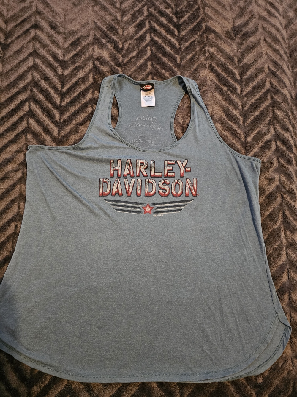 🏍️ Harley-Davidson Women’s Racerback Tank Top – 1X